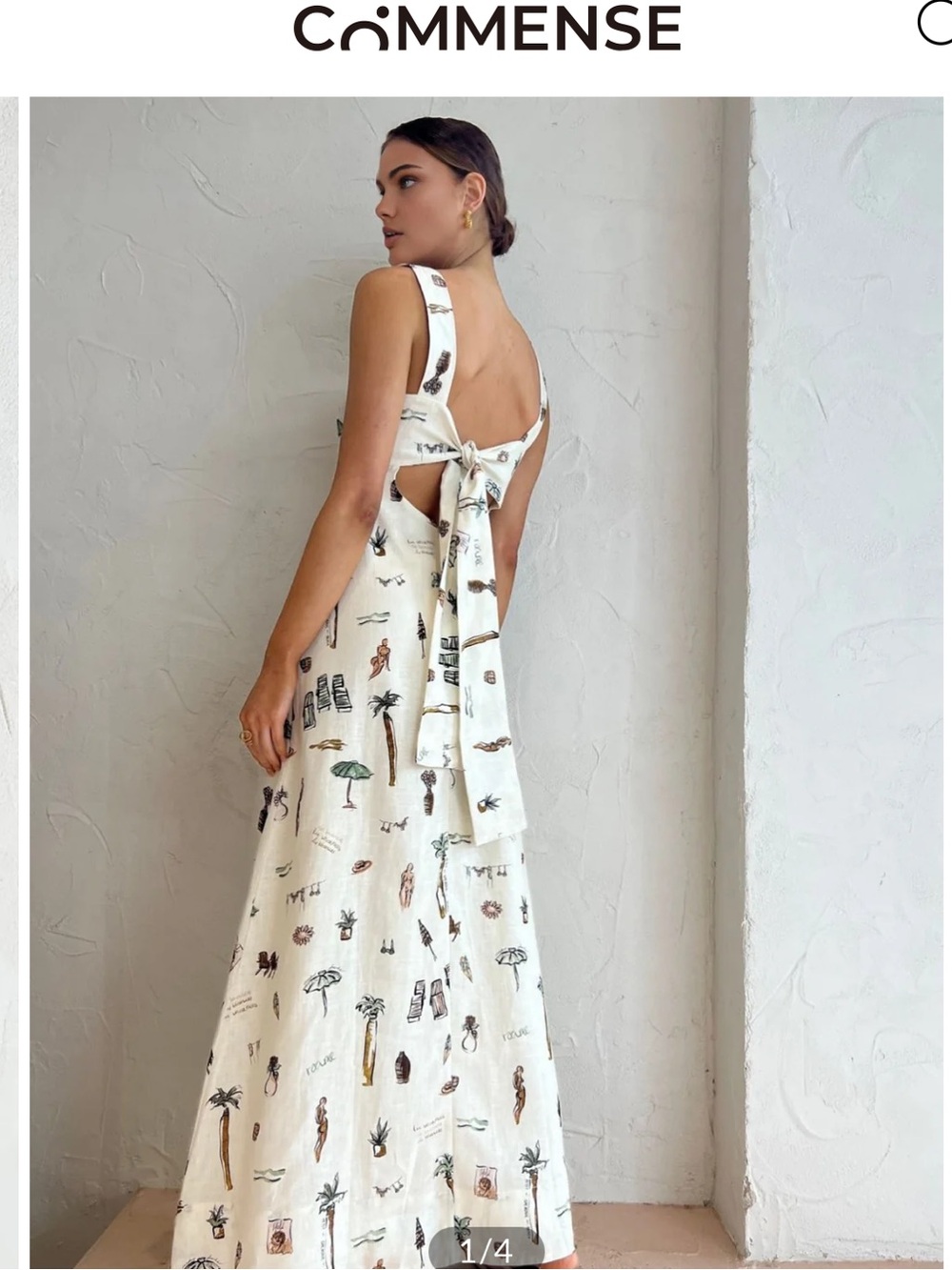 Commense Tropical-Print Maxi Dress - Picture 2 of 9
